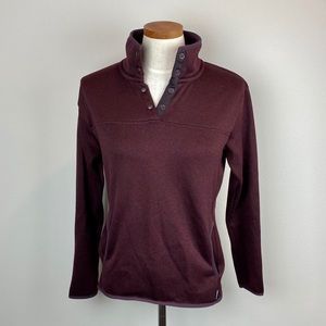 Eddie Bauer 1/4-Snap Sweatshirt